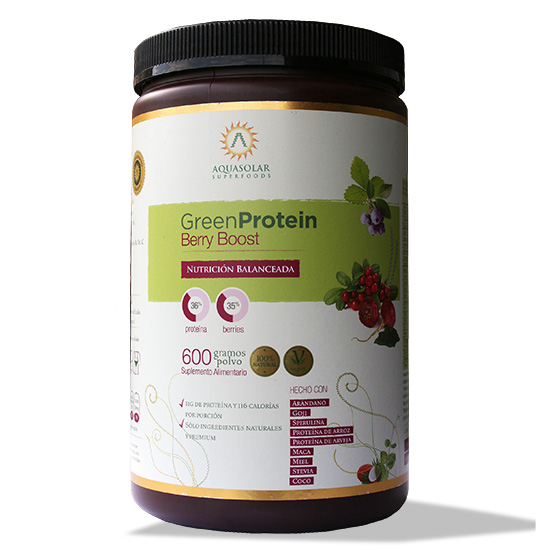Green Protein Berry Boost Aquasolar - Click en la imagen para cerrar