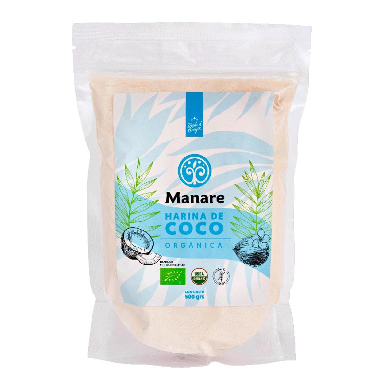 Harina de Coco Orgnica - Manare - Click en la imagen para cerrar