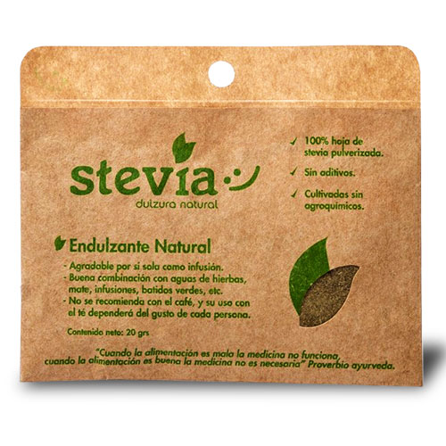 Stevia en Hoja Pulverizada - Click en la imagen para cerrar