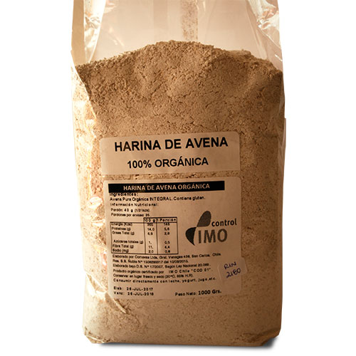 Harina de Avena Orgnica - Click en la imagen para cerrar