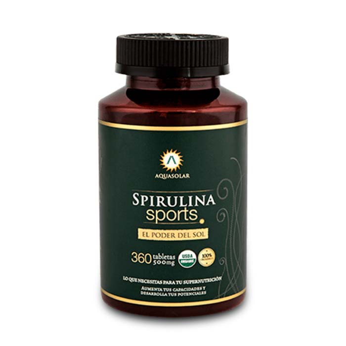 Spirulina Sport (360 tabletas 100% orgnica) - Click en la imagen para cerrar