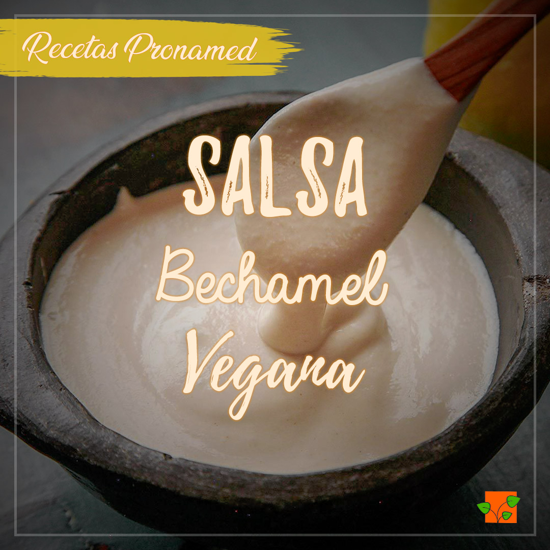 Receta:</br> Bechamel Vegana