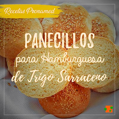 Panecillos de hamburguesa de trigo sarraceno