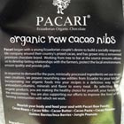 Granos de Cacao Orgnico en Trozos - 200 GRS