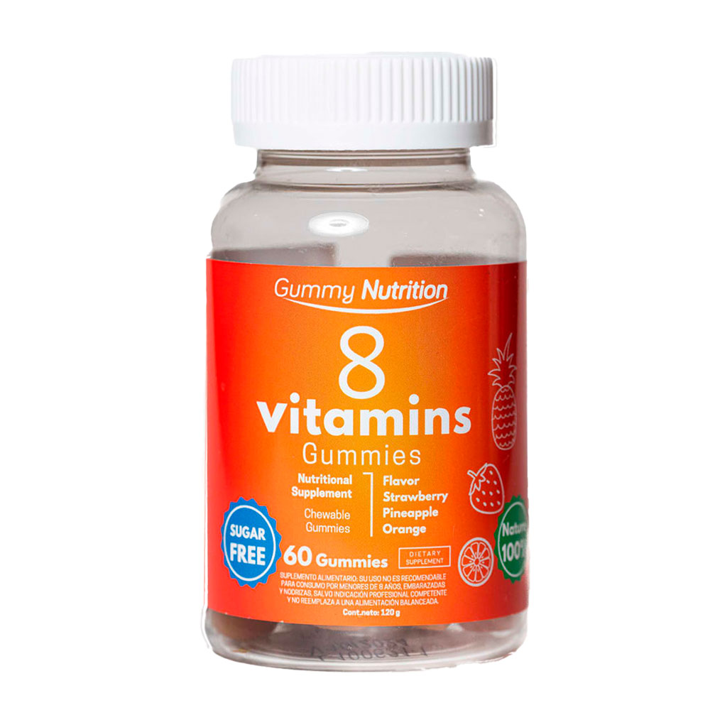 8 Vitaminas Gummy Nutrition - Click en la imagen para cerrar