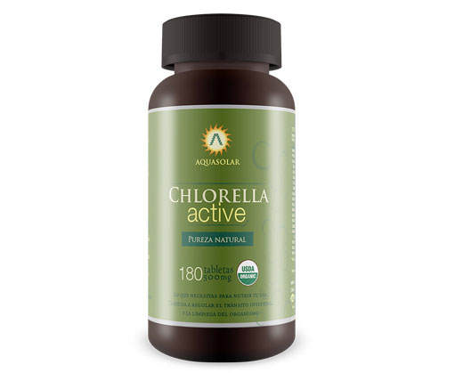 Chlorella Active (180 tabletas de Chlorella 100% orgnica) - Click en la imagen para cerrar