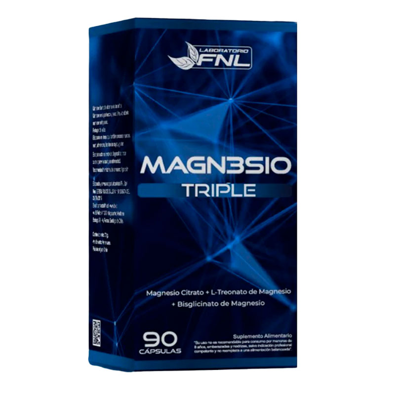 Triple Magnesio 90 Caps - FNL