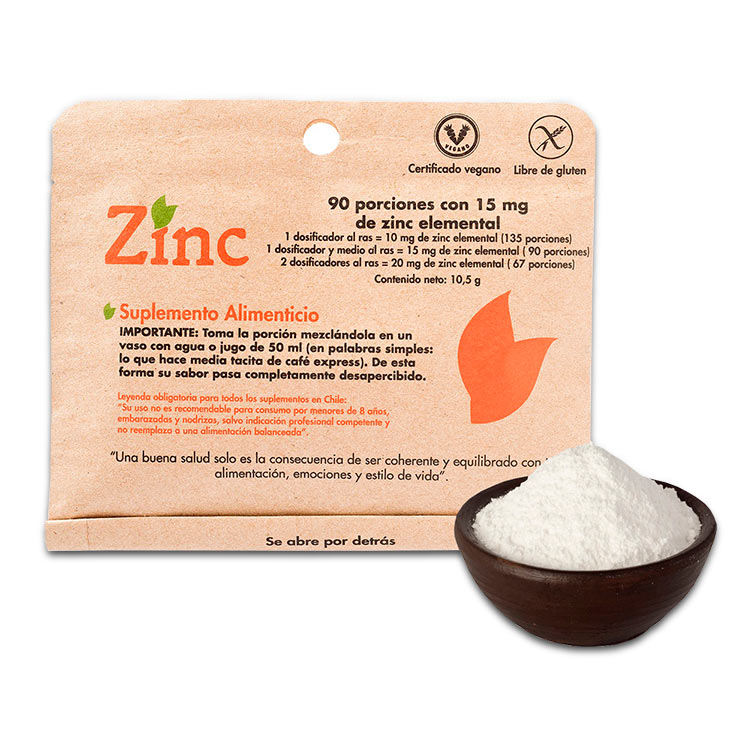 Zinc en polvo - apta para veganos - Click en la imagen para cerrar