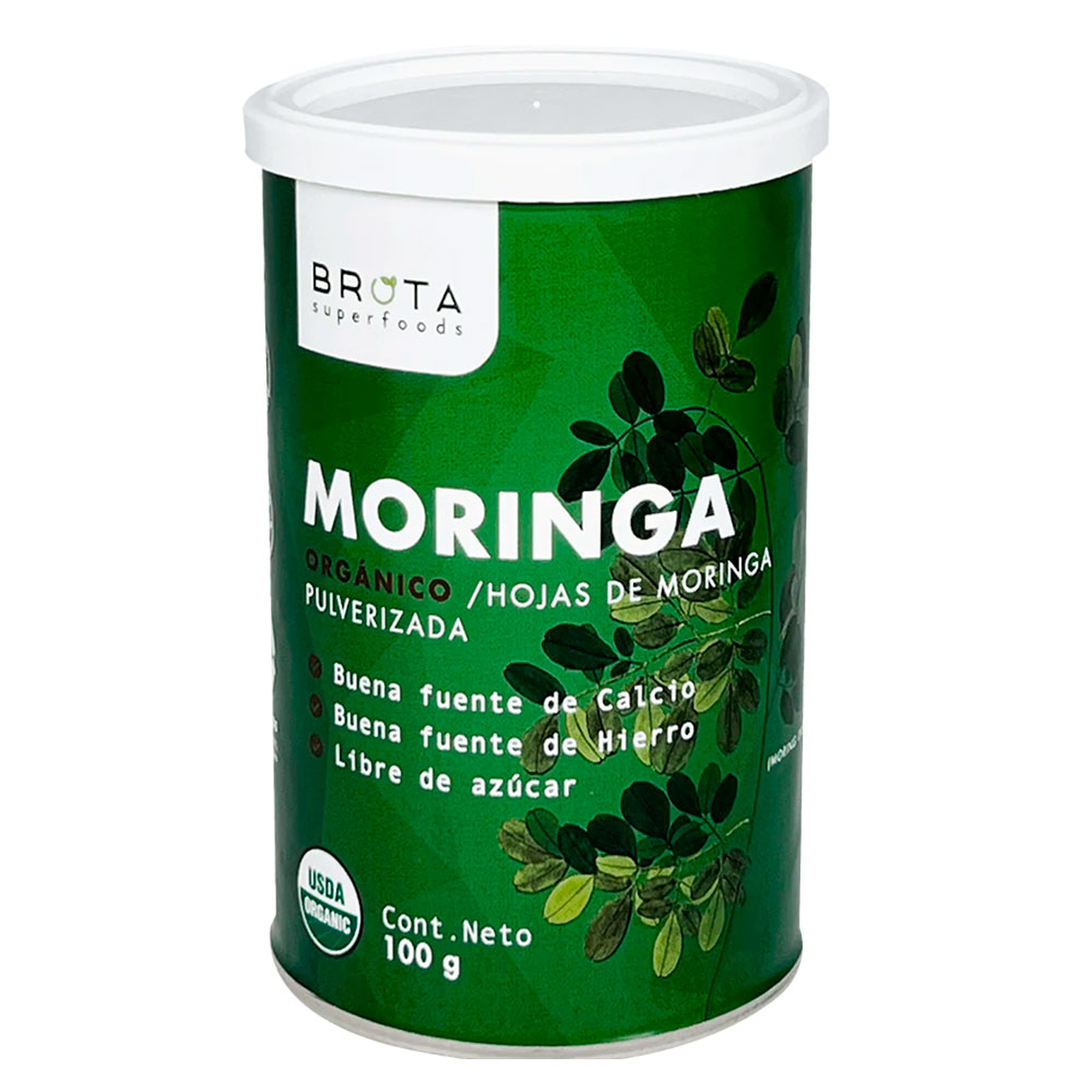 Moringa en Polvo 100% Orgnica 100 grs. - Click en la imagen para cerrar