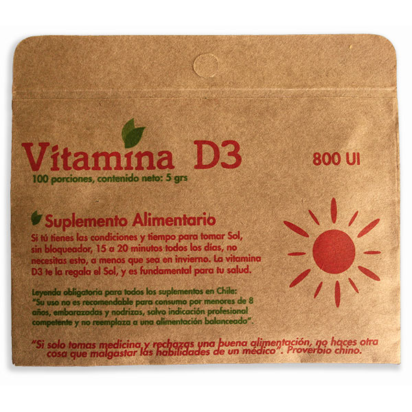 Vitamina D3 en polvo - Click en la imagen para cerrar