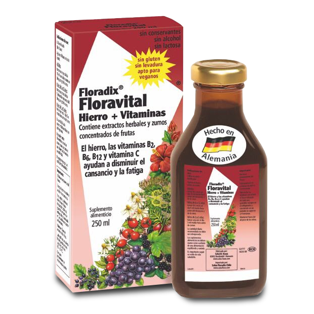 Floravital - Hierro + Vitaminas - Click en la imagen para cerrar