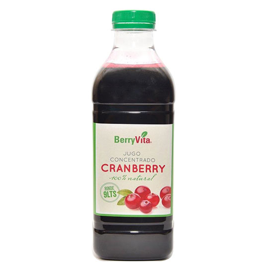 Jugo de Concentrado de Cranberry 100% Natural - Click en la imagen para cerrar