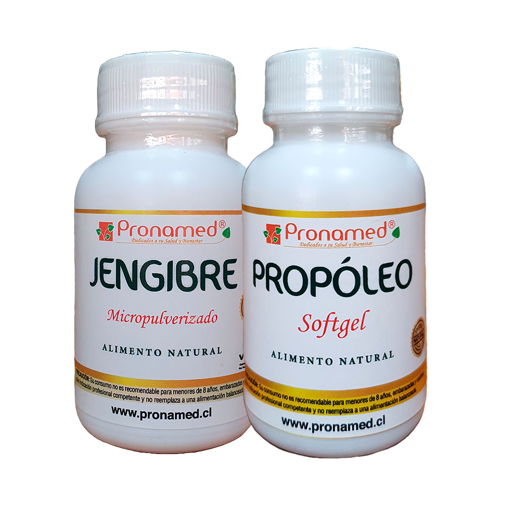 Pack Cpsulas de Propleo + Jengibre - Click en la imagen para cerrar