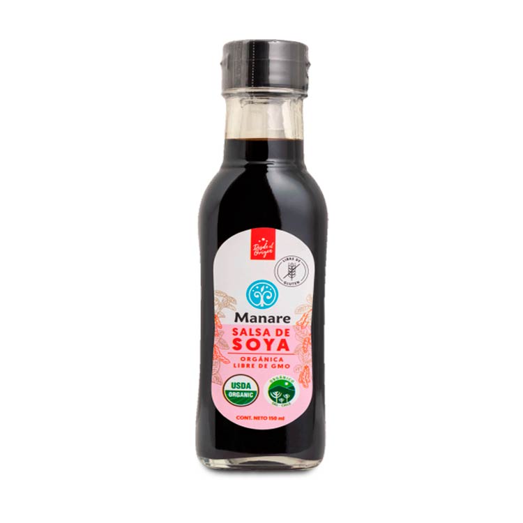 Salsa de Soya Orgnica 150 ml - Manare