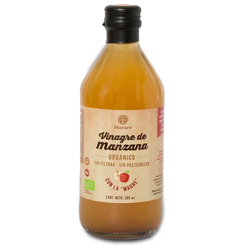 Vinagre de Manzana Orgánico 500 ml - Manare - Click en la imagen para cerrar