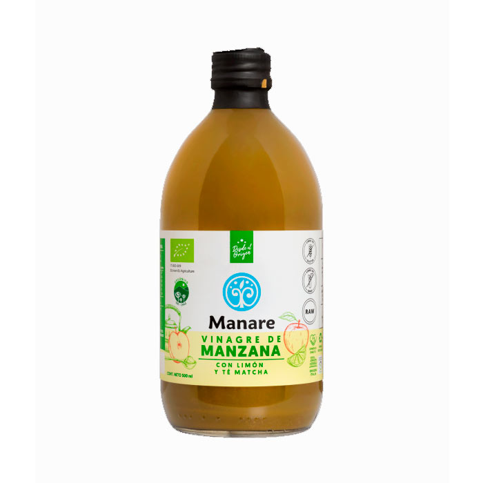 Vinagre de Manzana Orgnico con Limn y T Matcha - Manare - Click en la imagen para cerrar